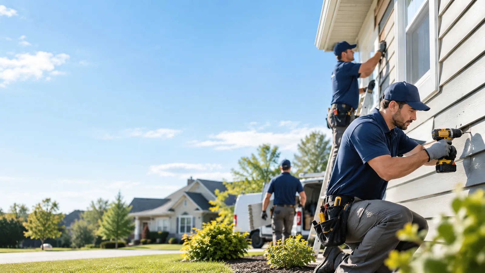Cracked Siding Repair in Reynolds, IN